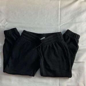 Kids Black Jogger Pants